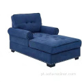 Design moderno de linho confortável Chaise Lounge